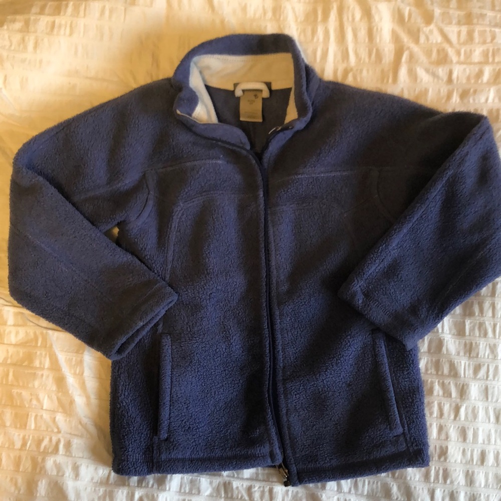 4T light purple thick fleece jacket full zip
